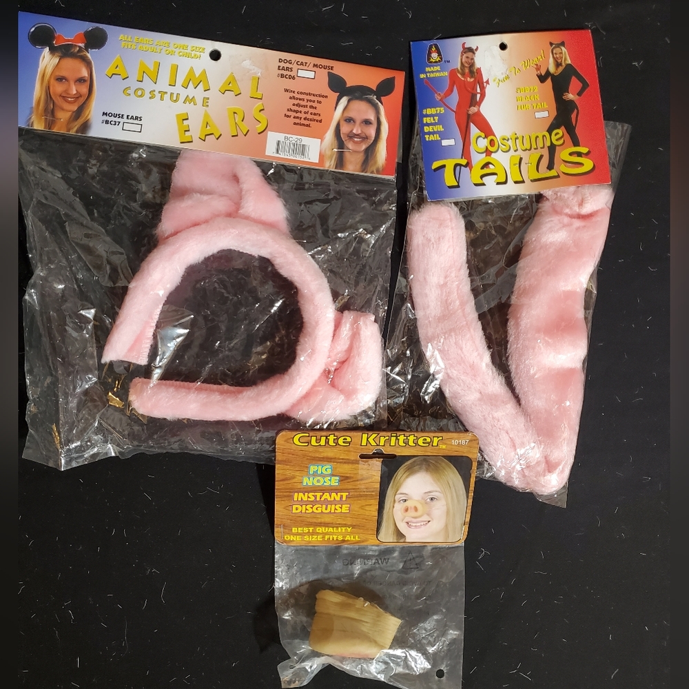 Pig costume kit